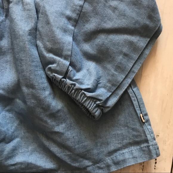 Lucky Brand Long Sleeve Denim Toddler Girl Top 3T - Picture 6 of 8
